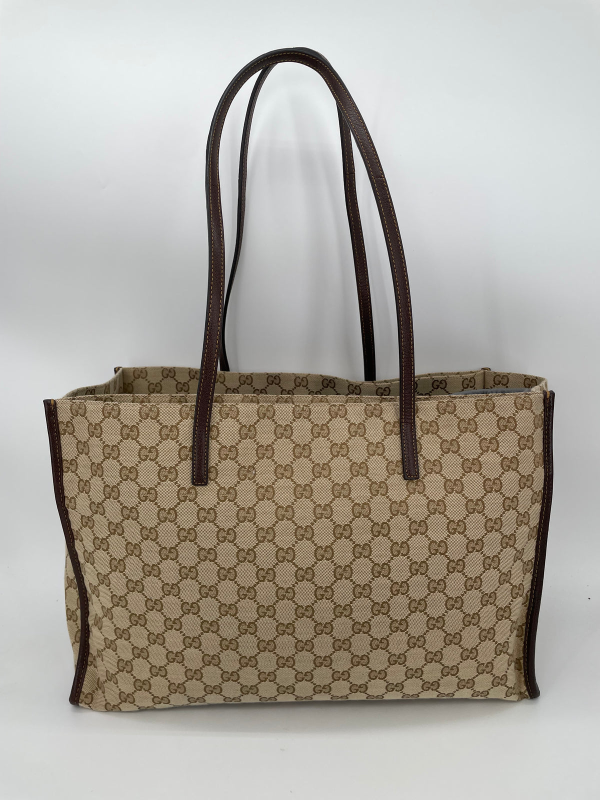 Preloved Gucci Londres Tote Bag, Large