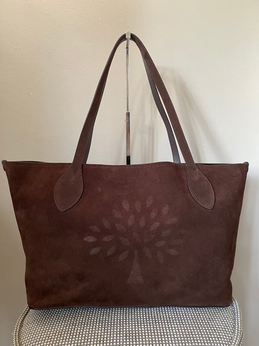 Preloved Mulberry Oversized Tree Shopping Tote