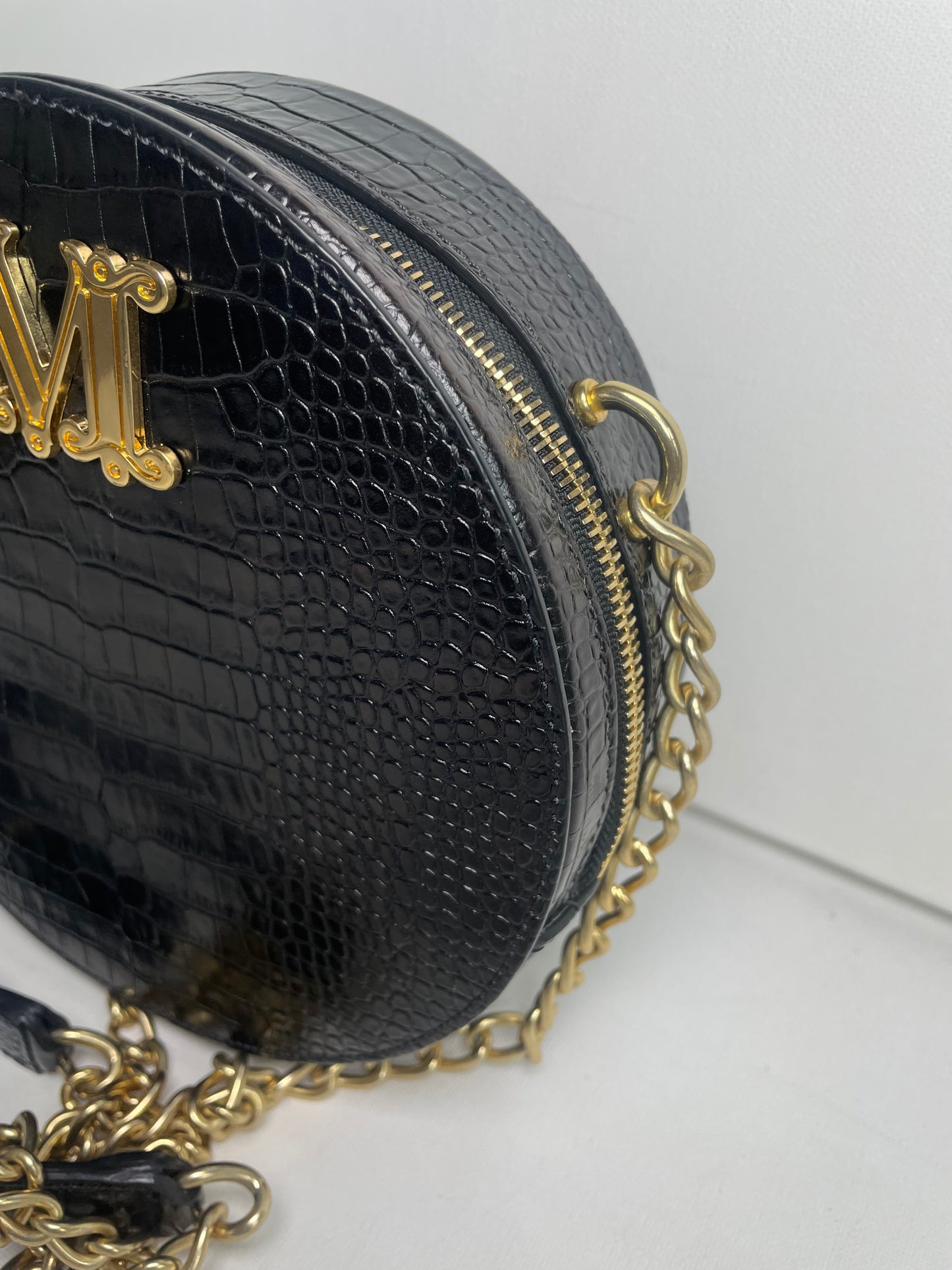 Preloved Max Mara Circular Shoulder Bag