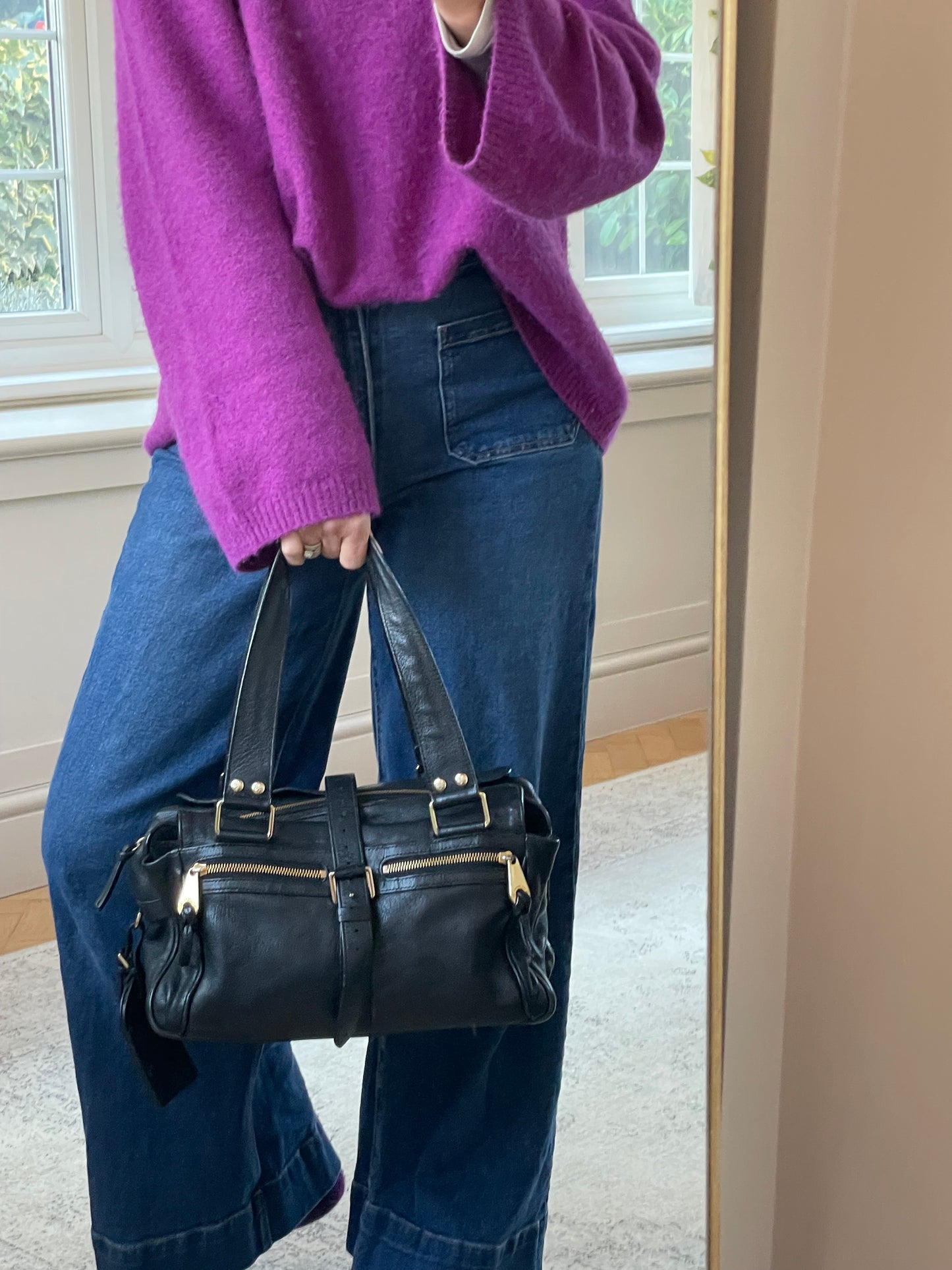 Preloved Vintage Mulberry Mabel Bag, Medium