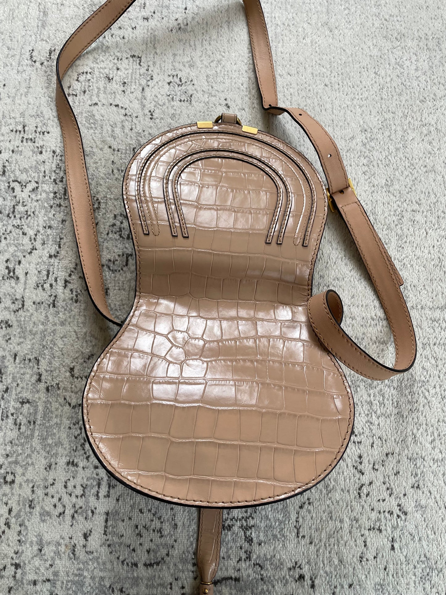 Preloved Chloe Marcie Crossbody Bag, Small