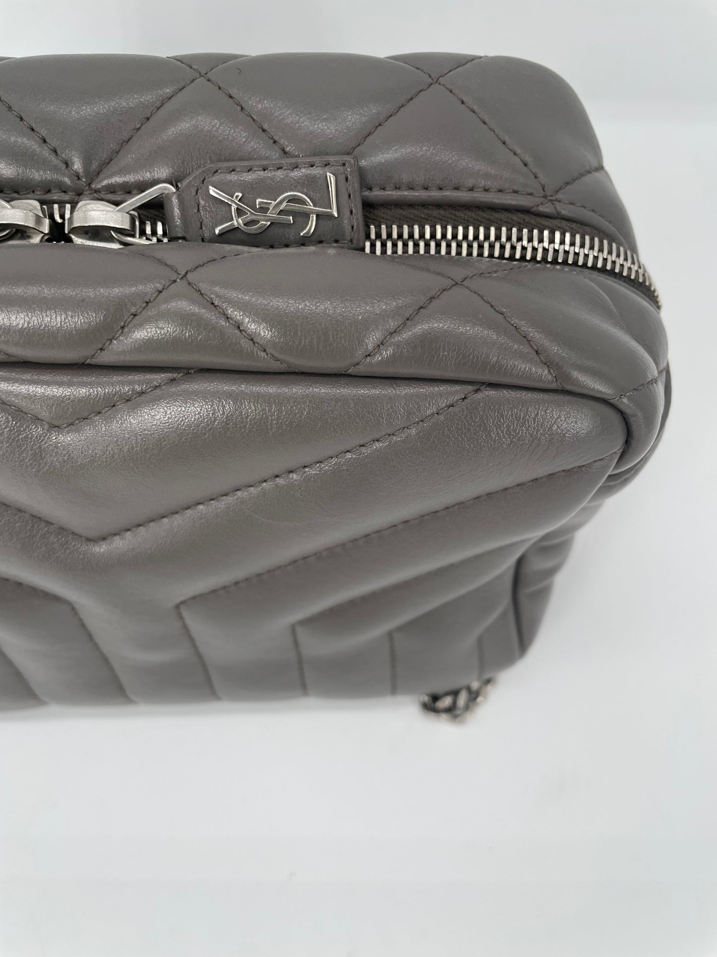 Preloved Saint Laurent Loulou Bowling Bag, Small