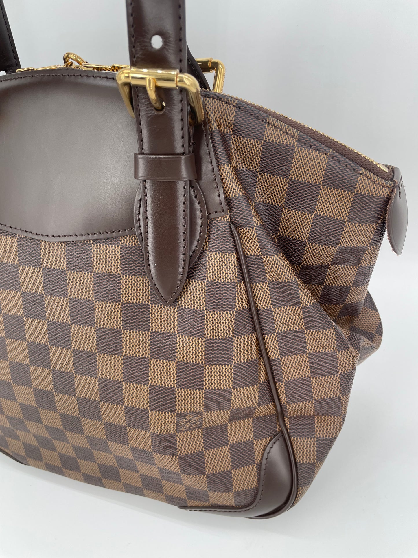 Preloved Louis Vuitton Damier Ebene Verona Shoulder Bag