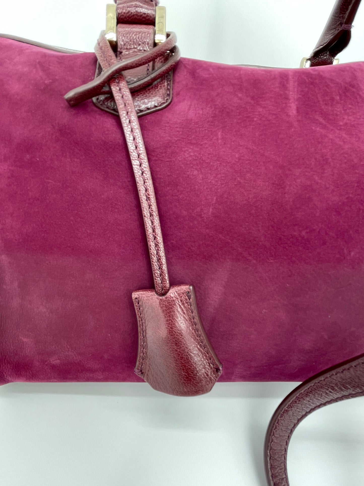Preloved Giorgio Armani Boston Bag with long strap