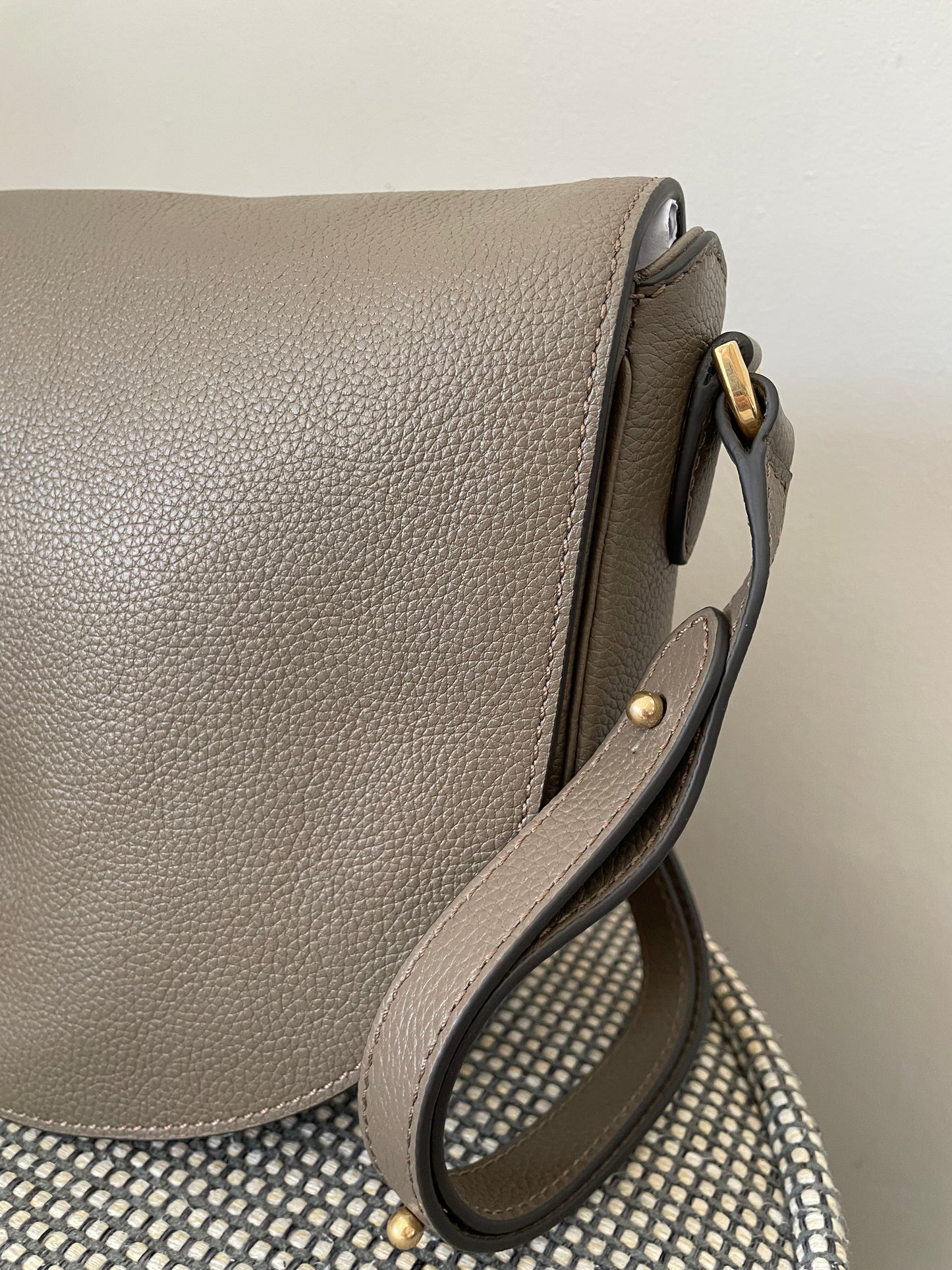 Preloved Mulberry Tessie Satchel Shoulder Bag