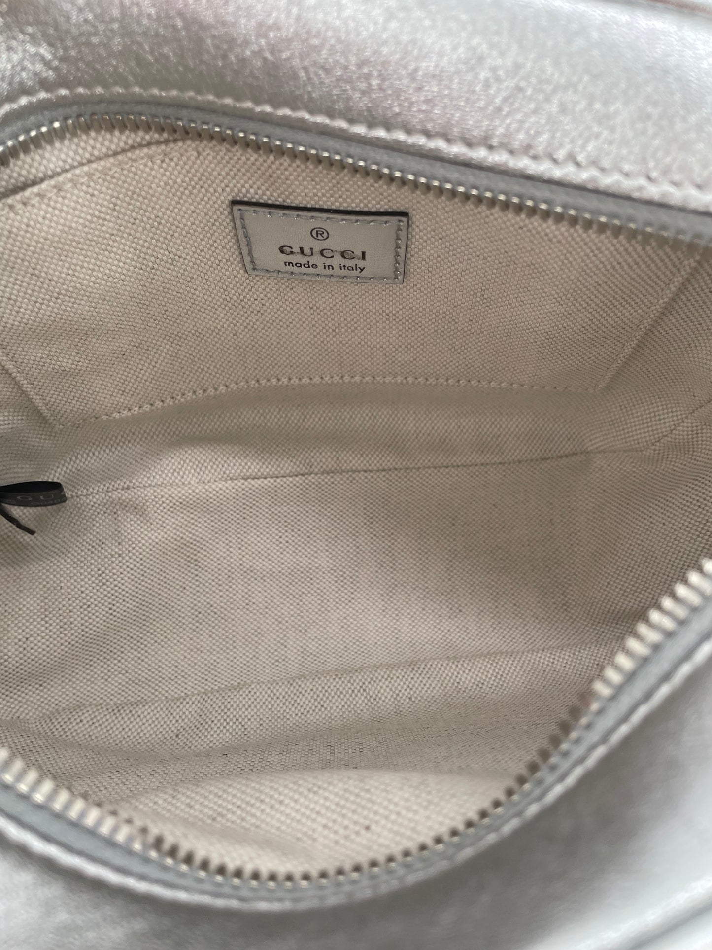 Preloved Gucci Blonde Crossbody Bag, Small