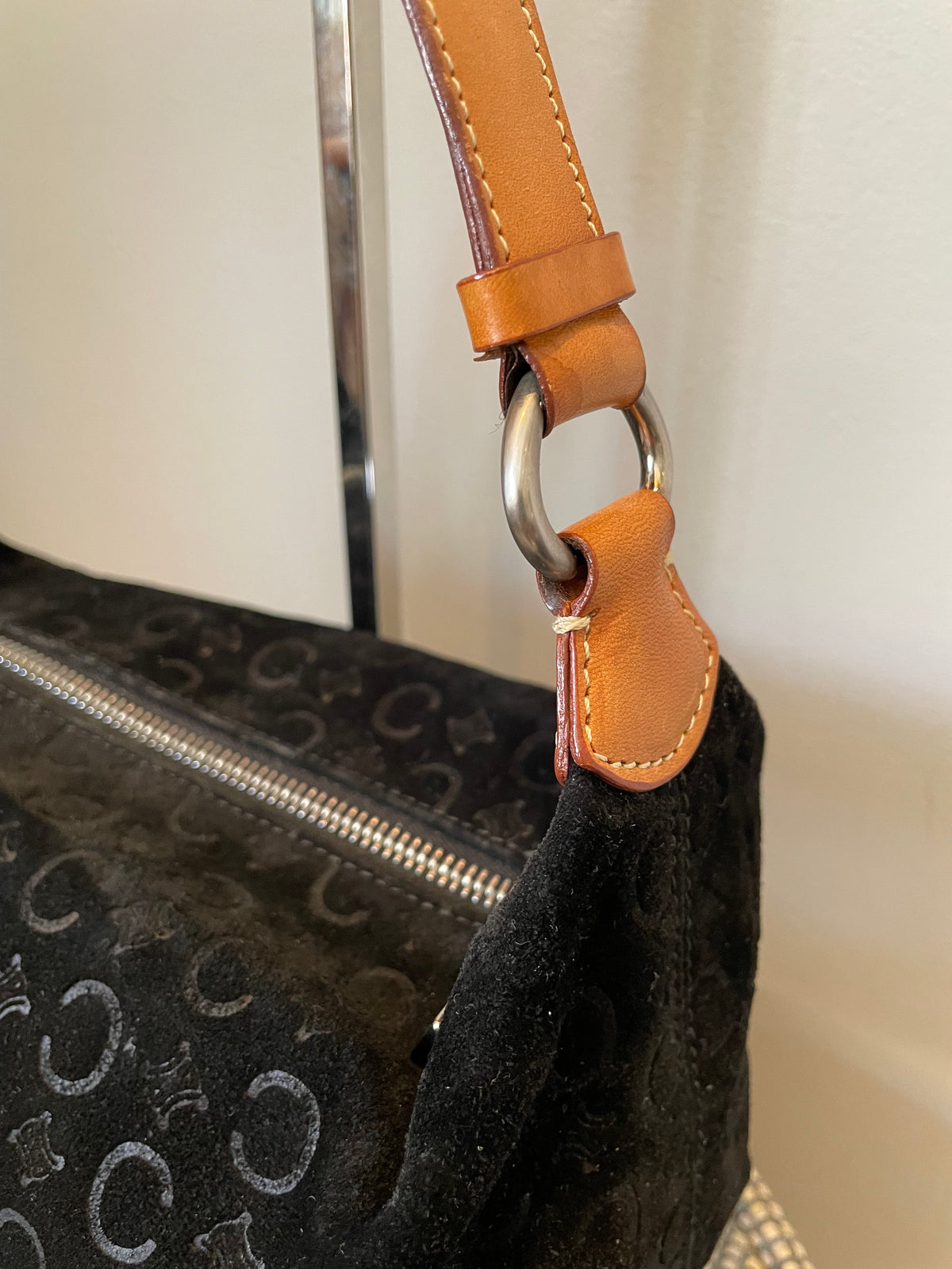 Preloved Celine C Macadam Shoulder Bag