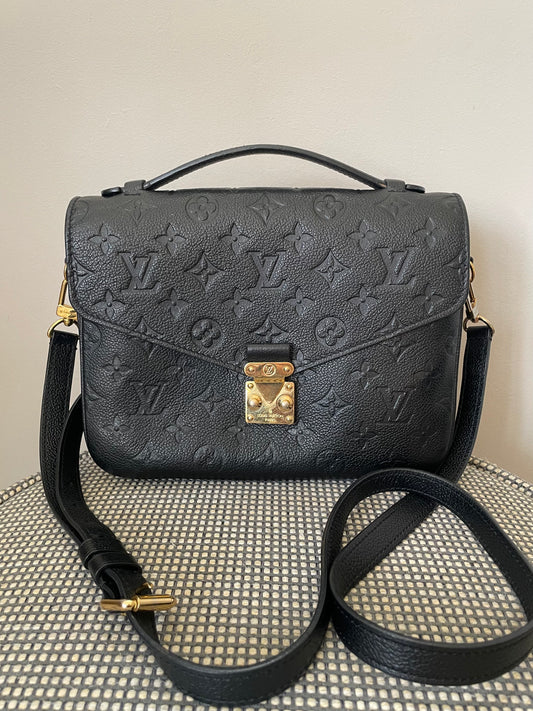 Preloved Louis Vuitton Empreinte Metis Crossbody Bag