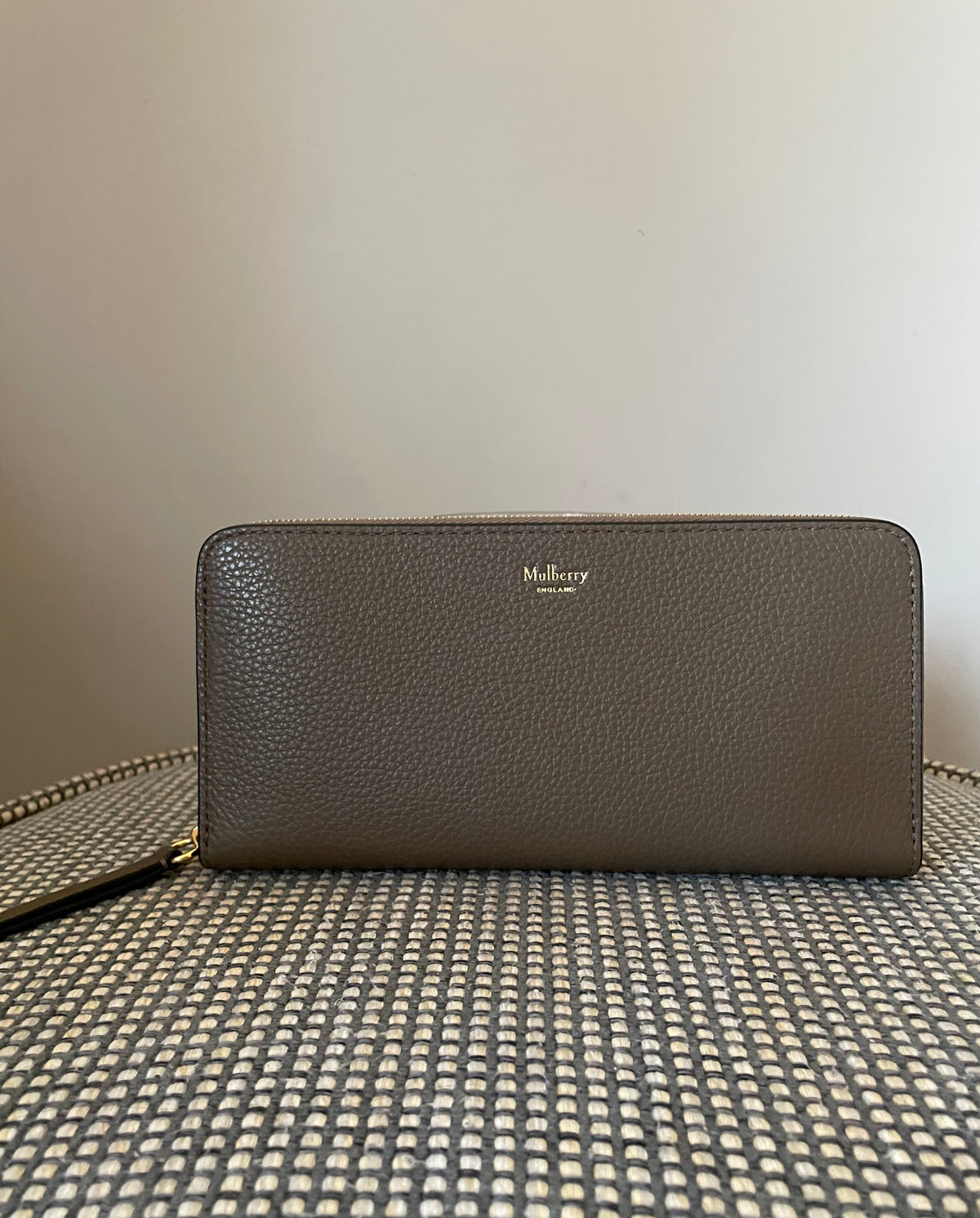Preloved Mulberry Continental French Purse, Medium