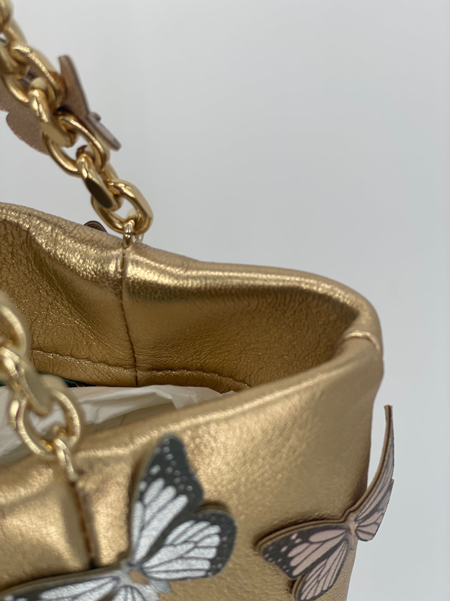 Preloved Aquazzura Papillion Tote Bag, Mini