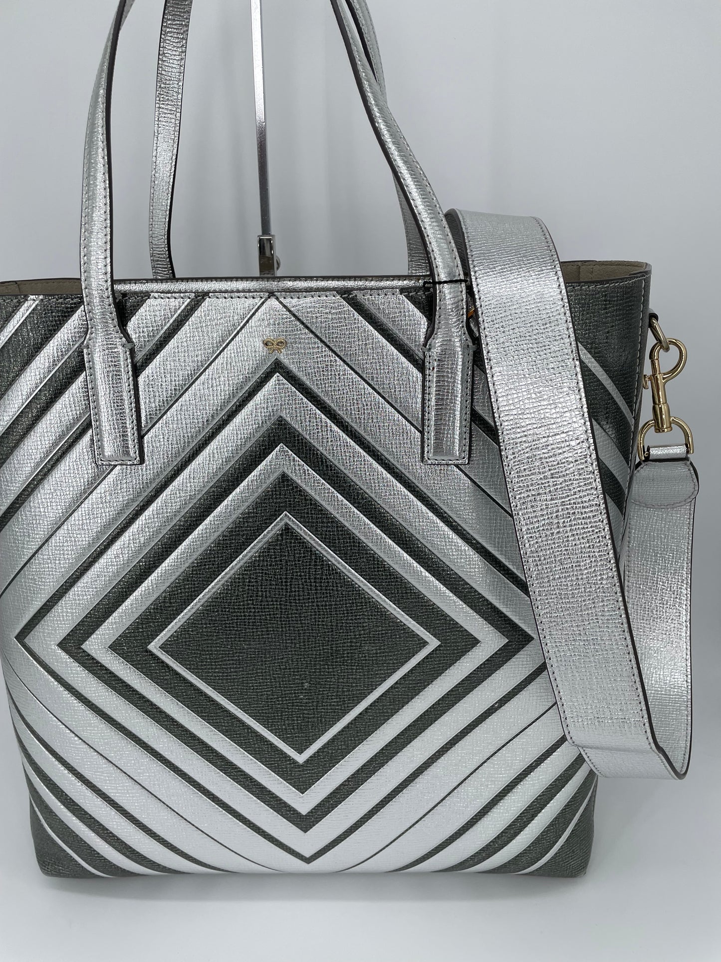 Preloved Anya Hindmarch Ebury Shopping Tote Bag