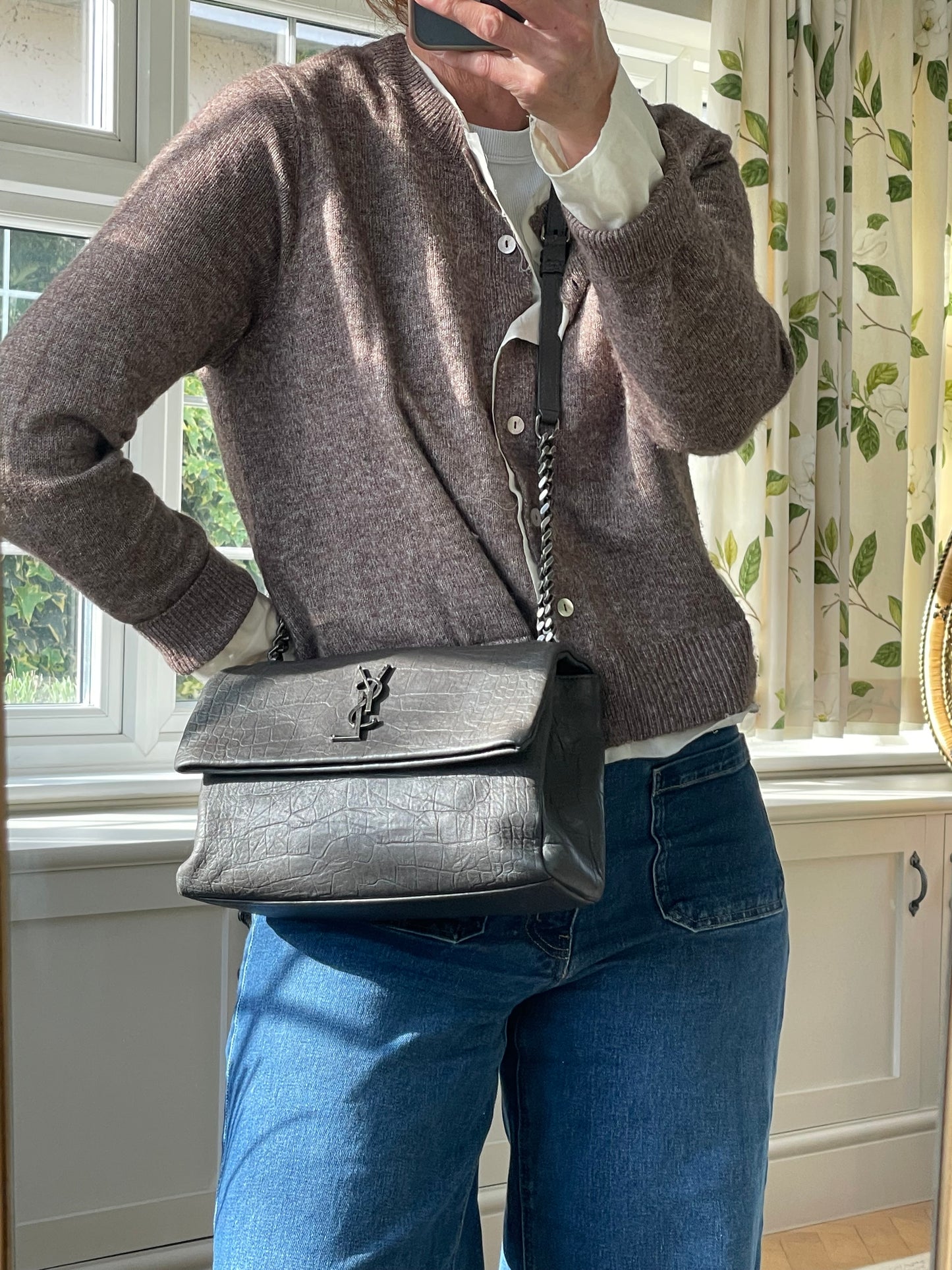 Preloved Yves Saint Laurent  West Hollywood Shoulder Bag, Medium