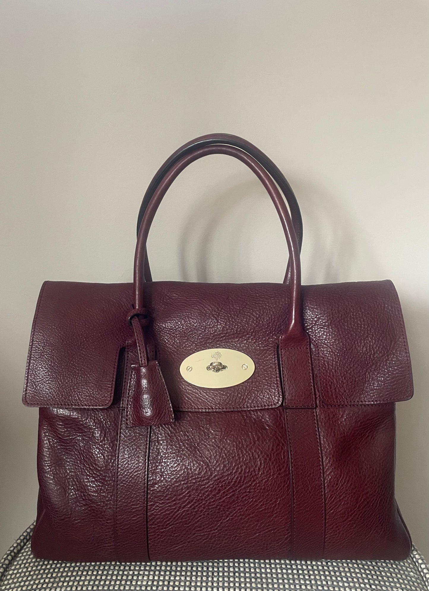 Preloved Mulberry Bayswater Tote Bag, Large