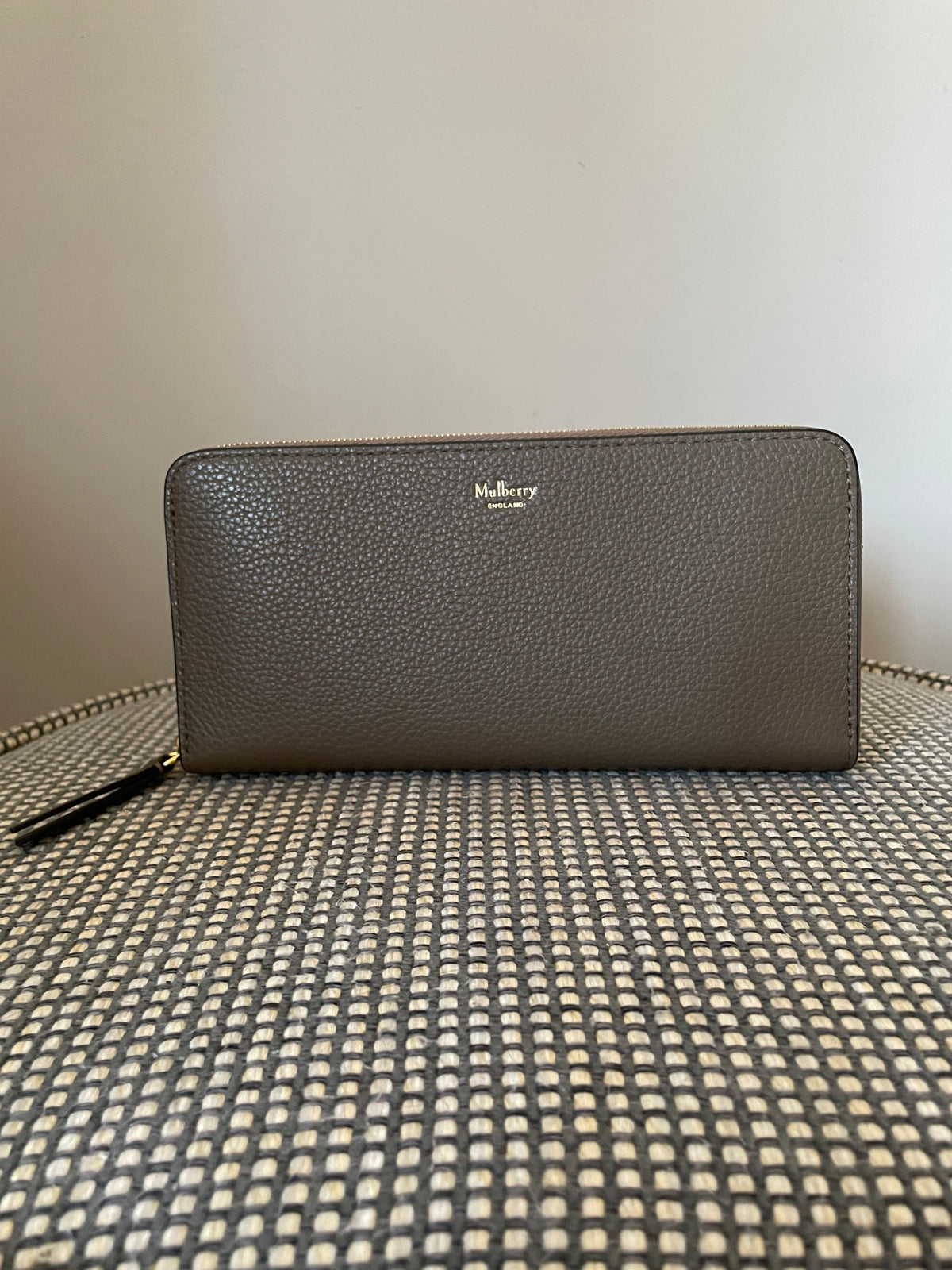Preloved Mulberry Continental French Purse, Medium