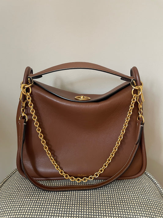 Preloved Mulberry Leighton Shoulder Bag, Medium