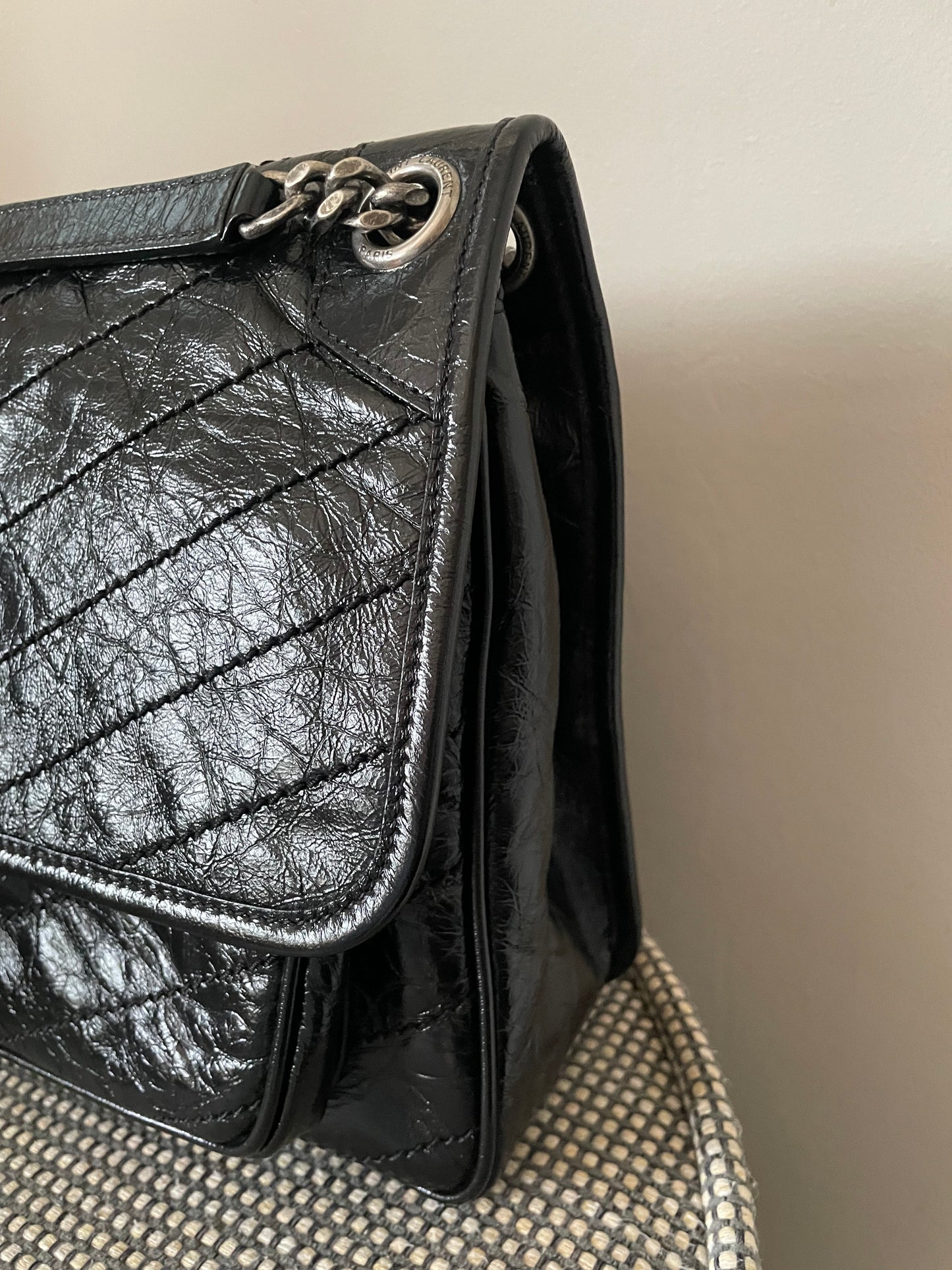 Preloved Saint Laurent Niki Shoulder Bag, Medium