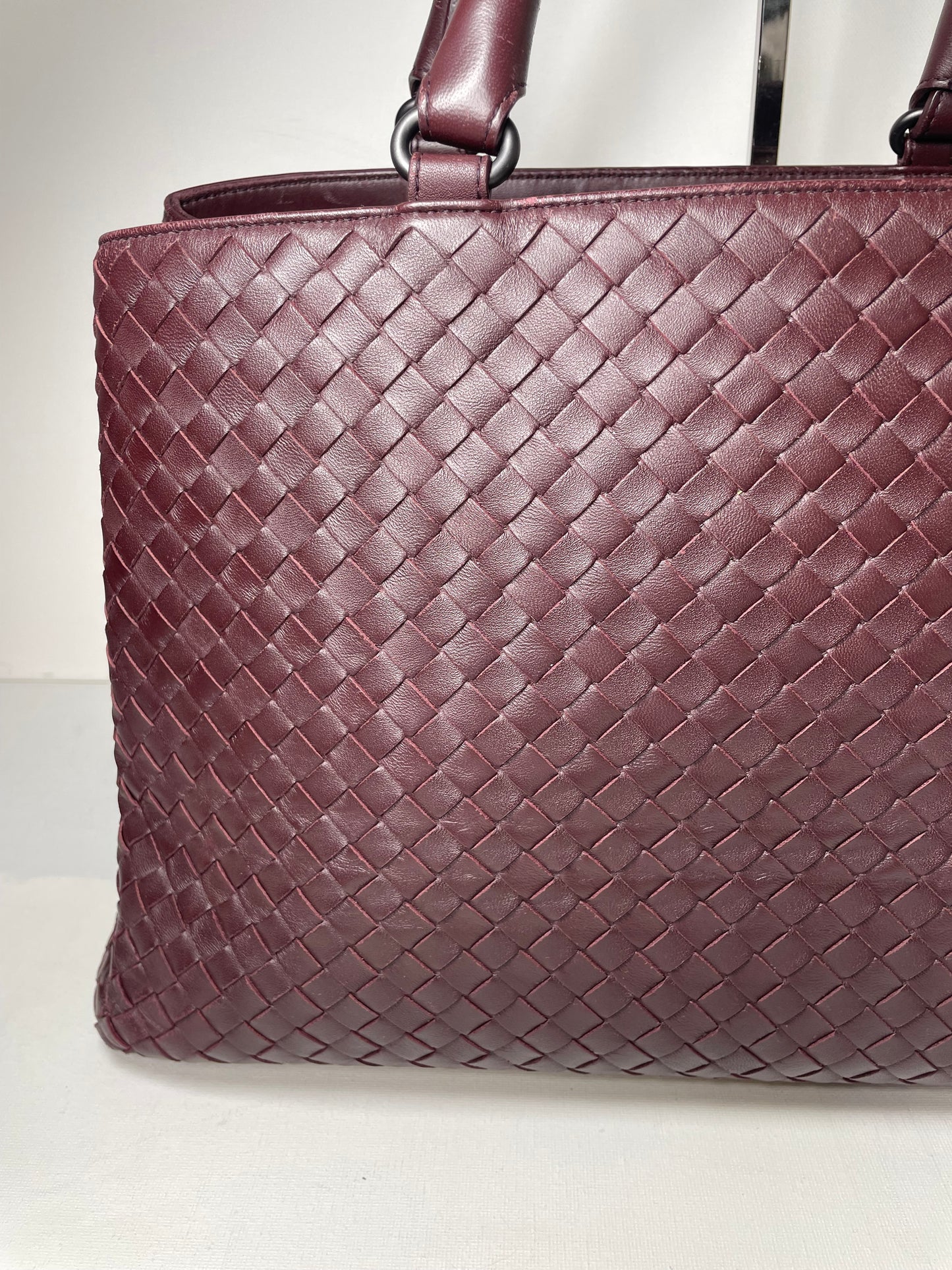 Preloved Bottega Veneta Milano Tote Bag, Medium