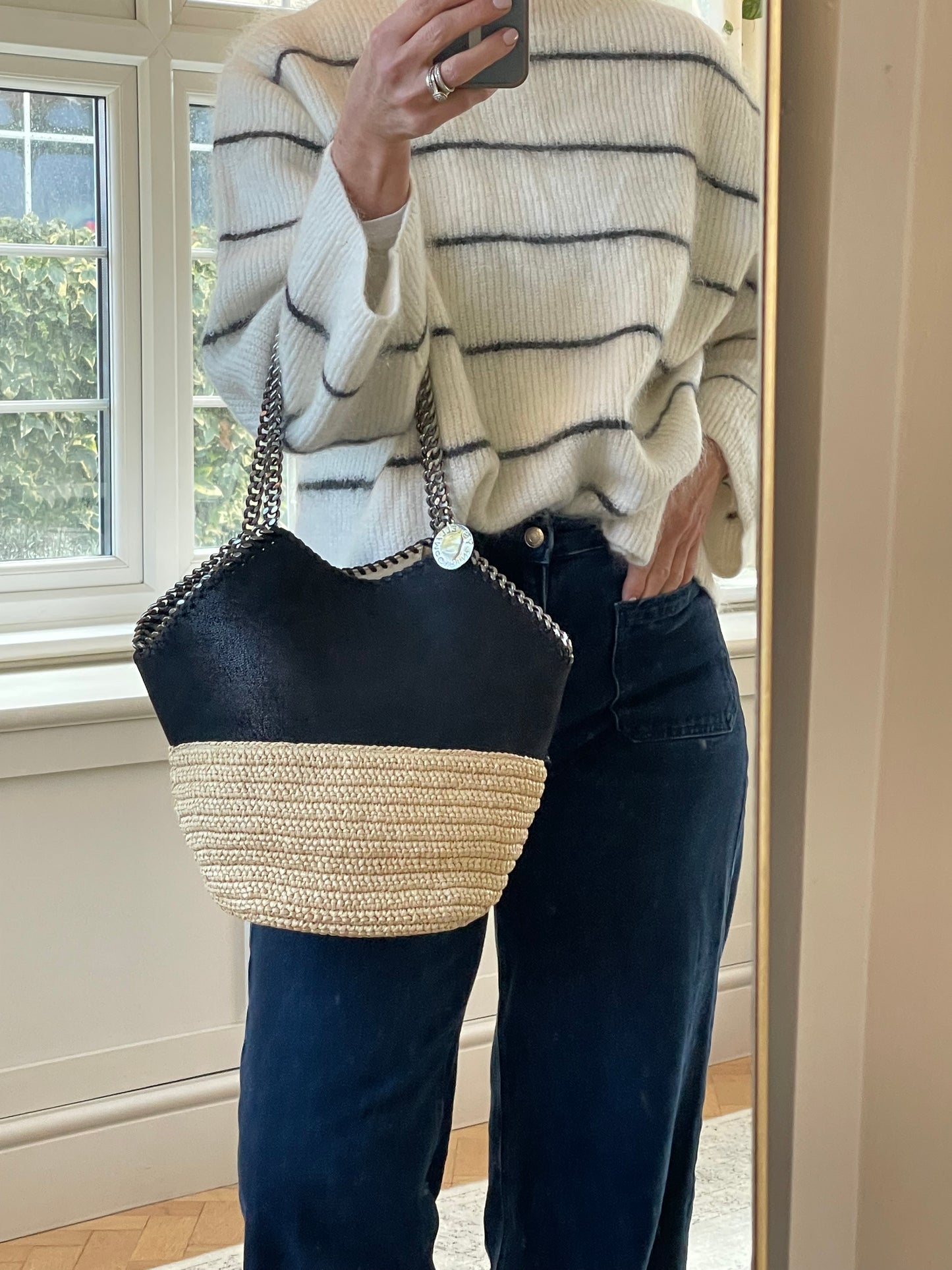 Preloved Stella McCartney Falabella Shopping Tote Bag, Small