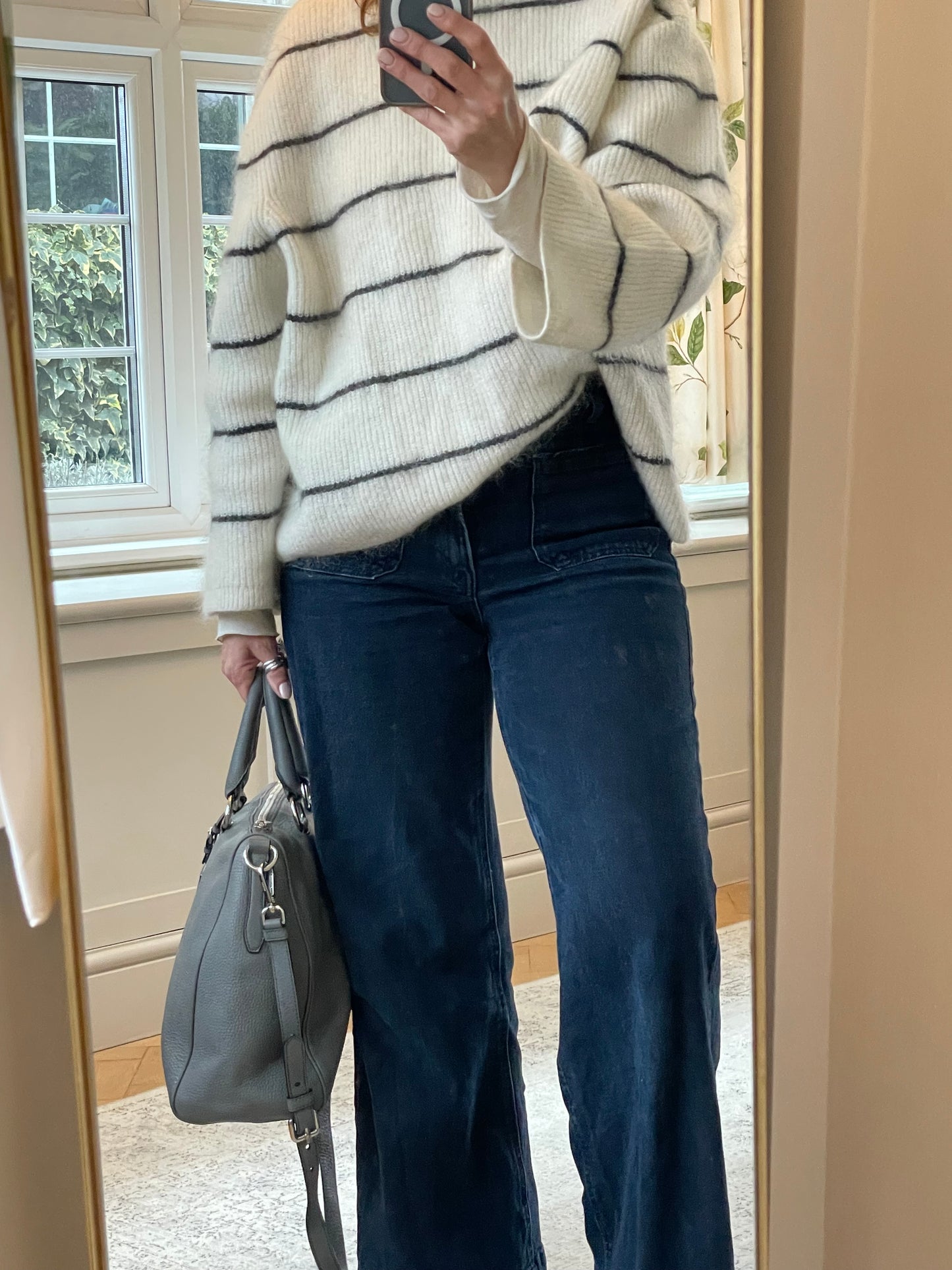 Preloved Prada Vitello Phenix Two Way Tote Bag, Large