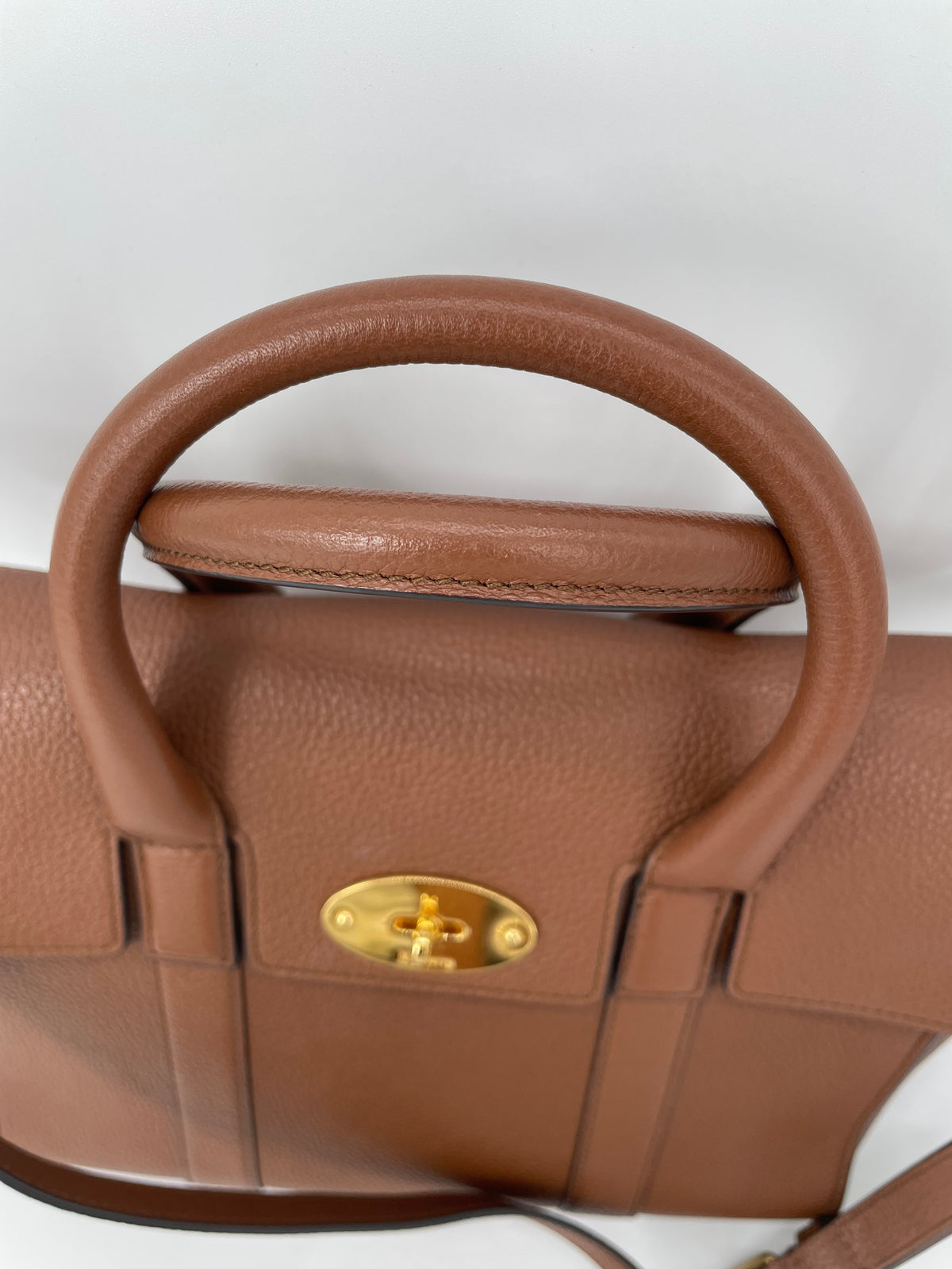 Preloved Mulberry Bayswater Satchel Bag, Small