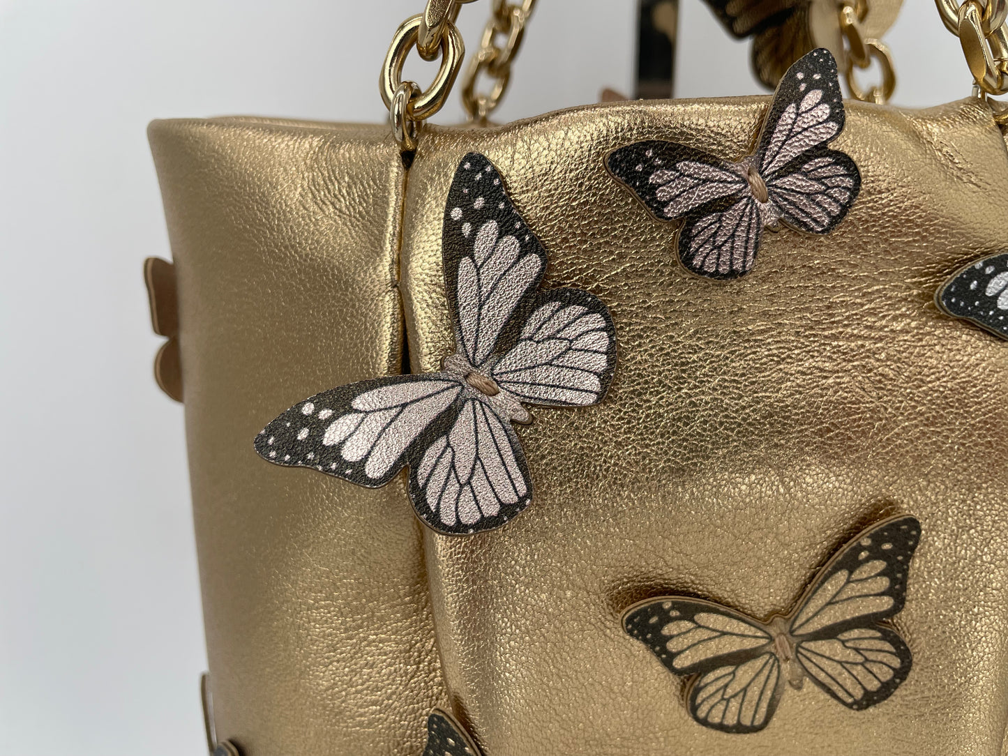 Preloved Aquazzura Papillion Tote Bag, Mini