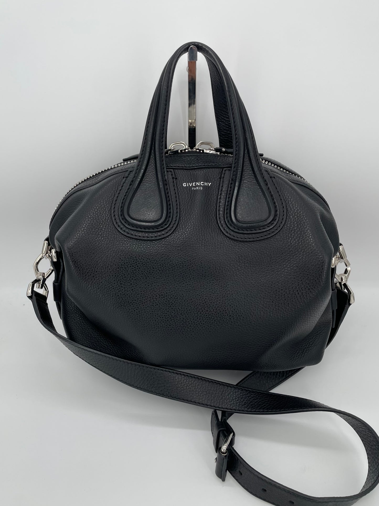 Preloved Givenchy Nightingale Shoulder Tote Bag, Small