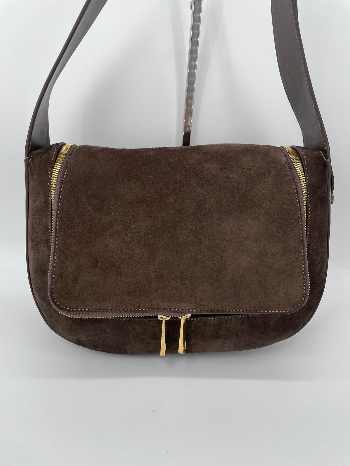 Preloved Anya Hindmarch Soft Vere Shoulder Bag, Medium