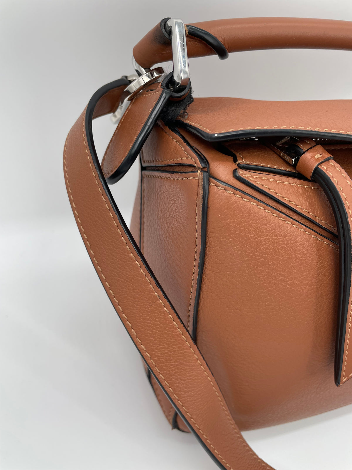 Preloved Loewe Puzzle Shoulder Bag, Small