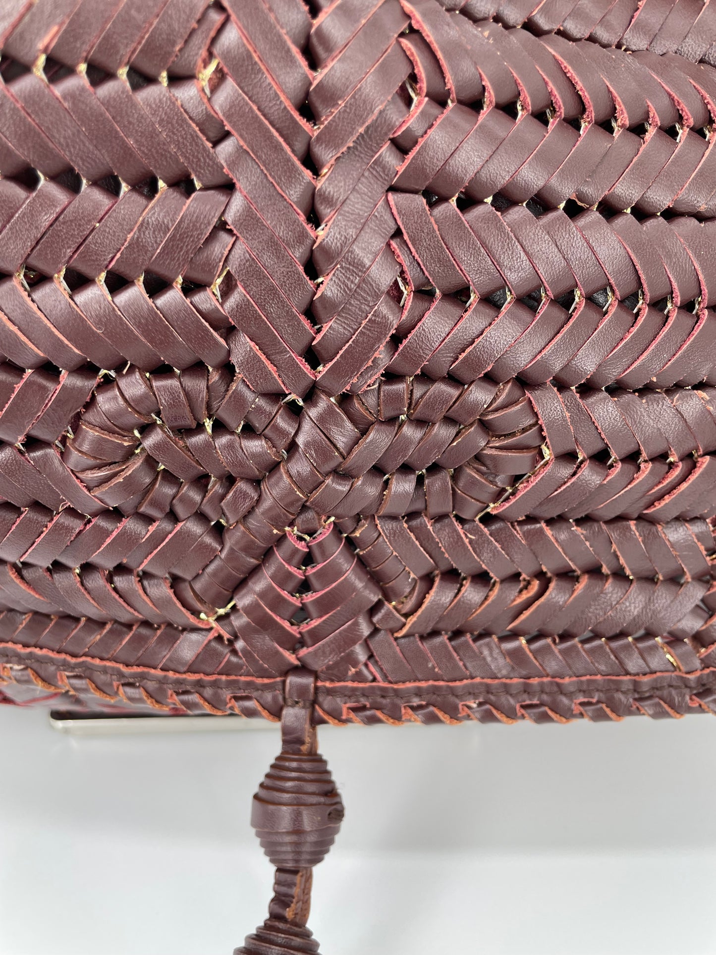 Preloved Anya Hindmarch Neeson Tassel Shoulder Bag