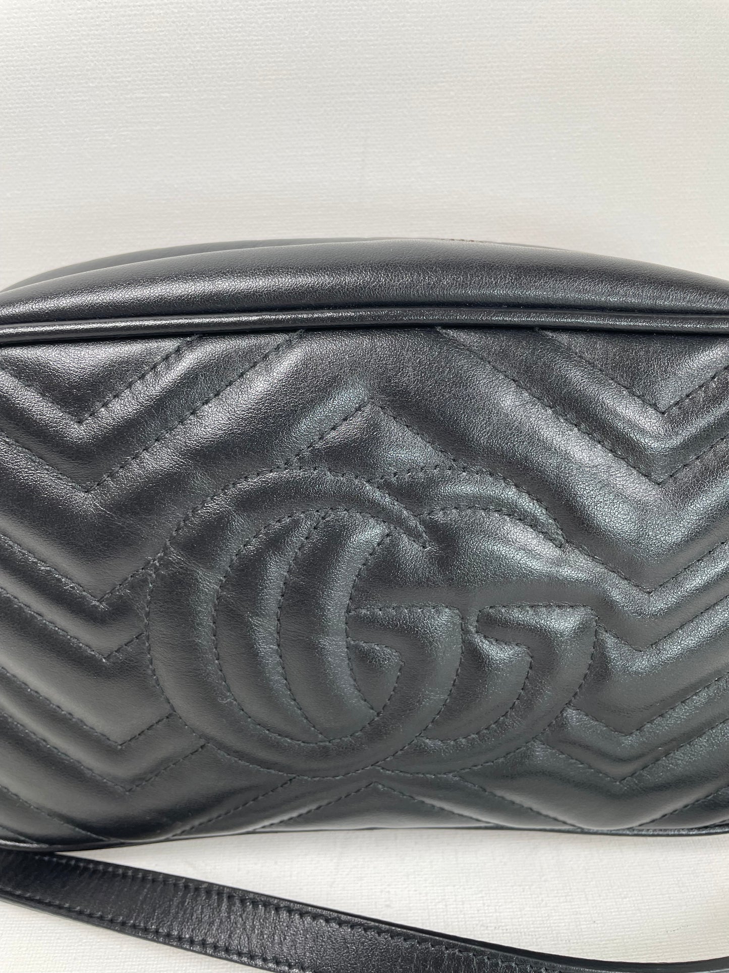 Preloved Gucci Marmont Shoulder Bag, Small