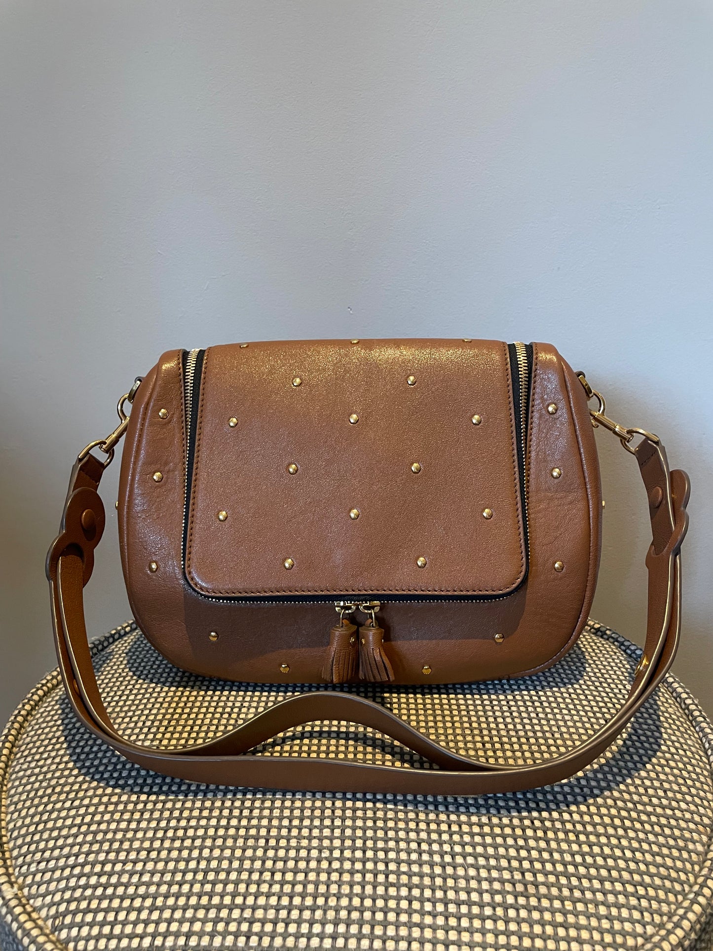 Preloved Anya Hindmarch Vere Satchel Bag, Medium