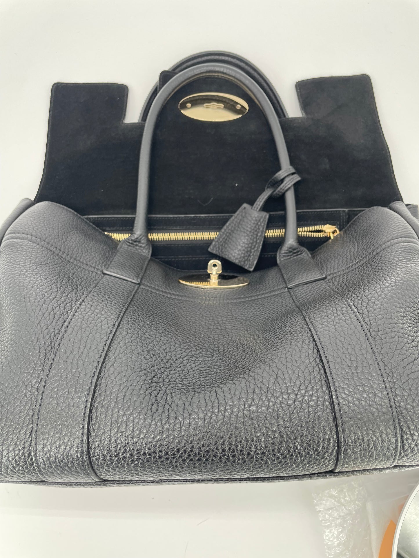 Preloved Mulberry Heritage Bayswater Tote Bag, Large