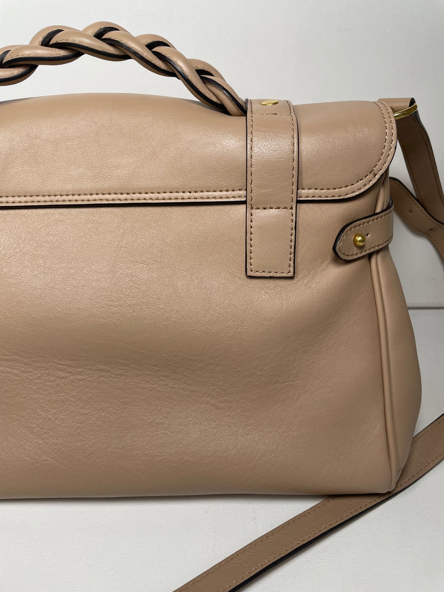 Preloved Mulberry Alexa Satchel Bag, Regular