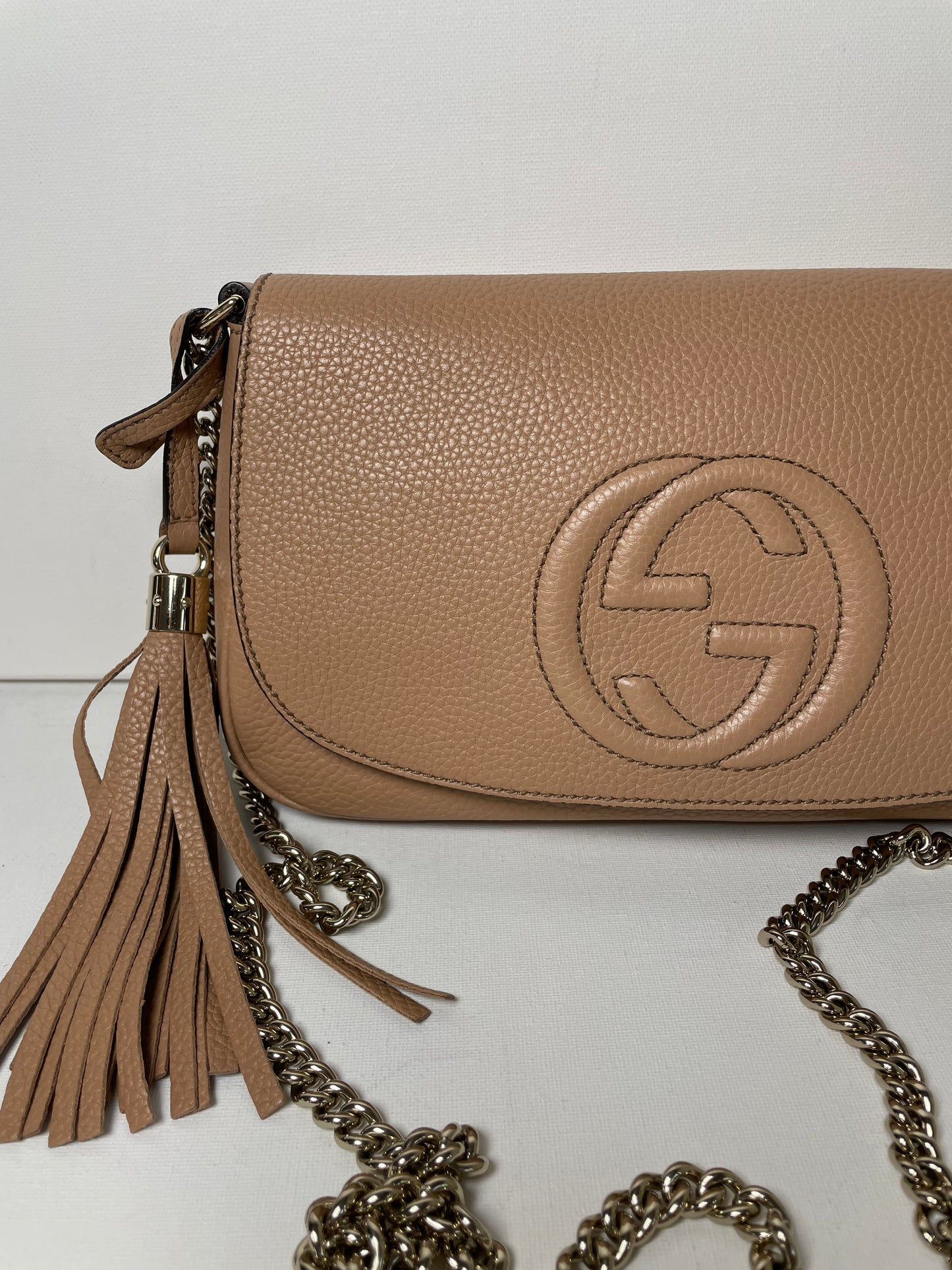 Preloved Gucci Long Soho Chain Shoulder Bag
