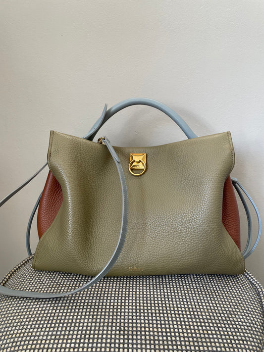 Preloved Mulberry Iris Top Handle Bag, Limited Edition, Large