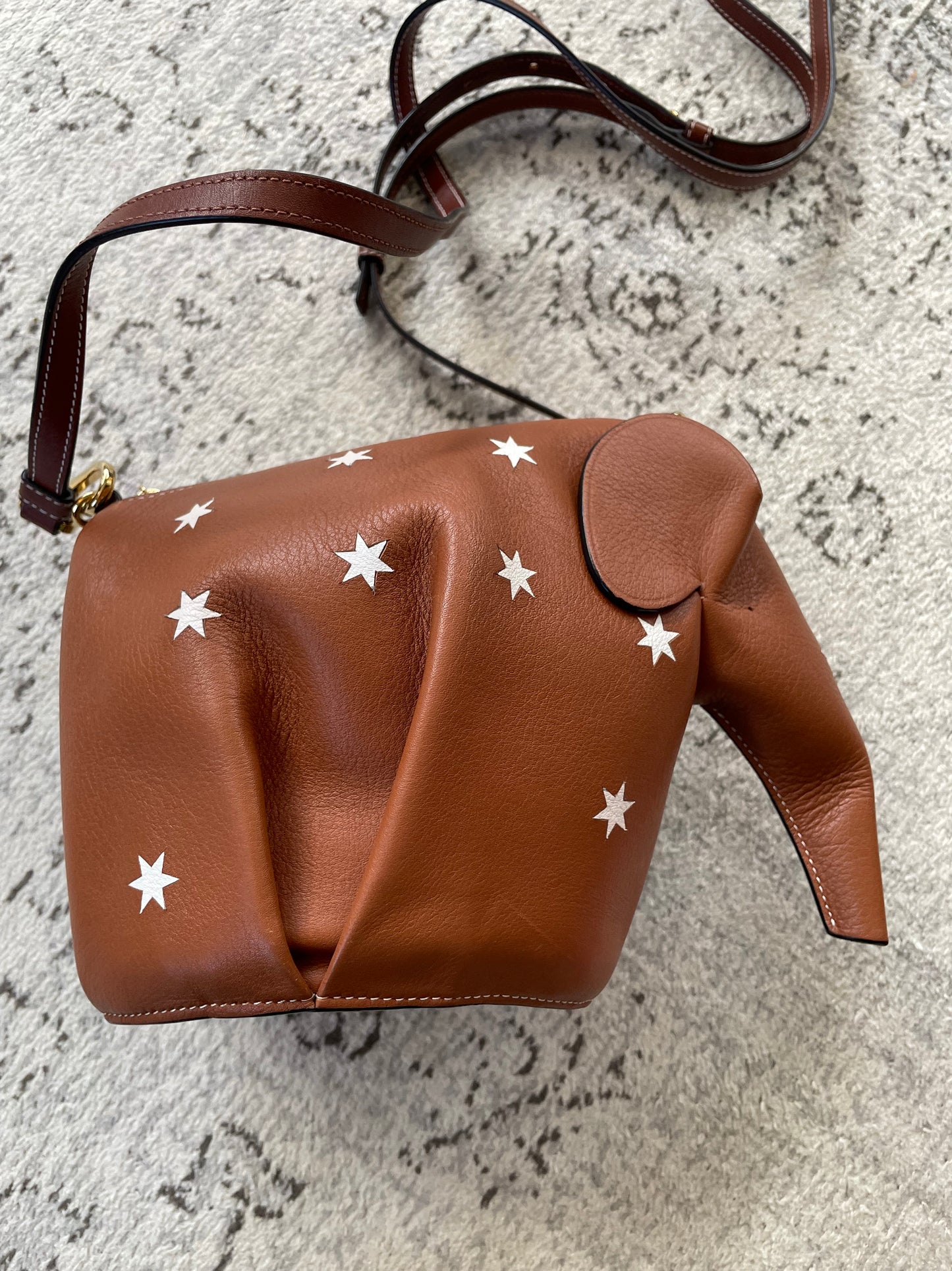 Preloved Loewe Mini Star Elephant Crossbody Bag