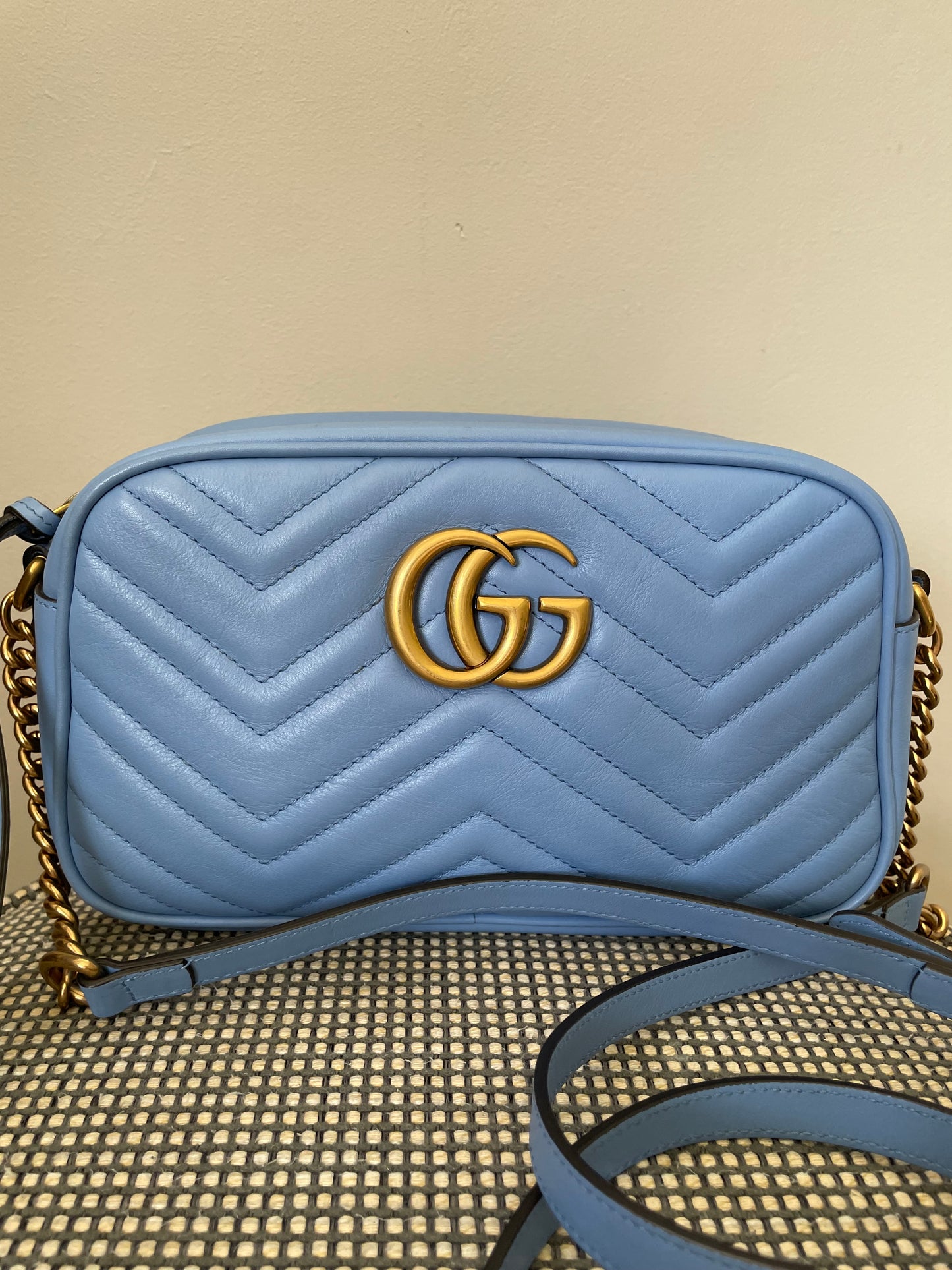 Preloved Gucci Marmont Shoulder Bag, Small