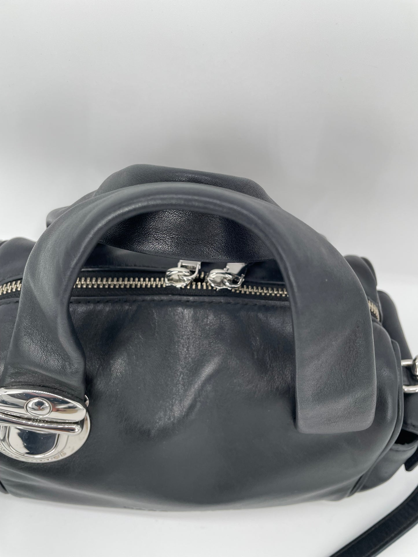 Preloved Marc Jacobs Pushlock satchel bag, Mini