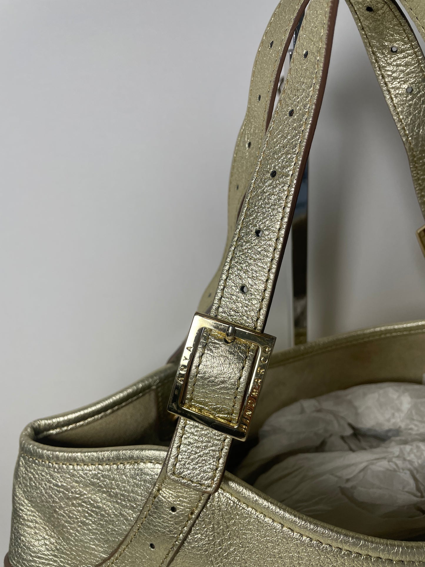 Preloved Anya Hindmarch Bow Shoulder Bag