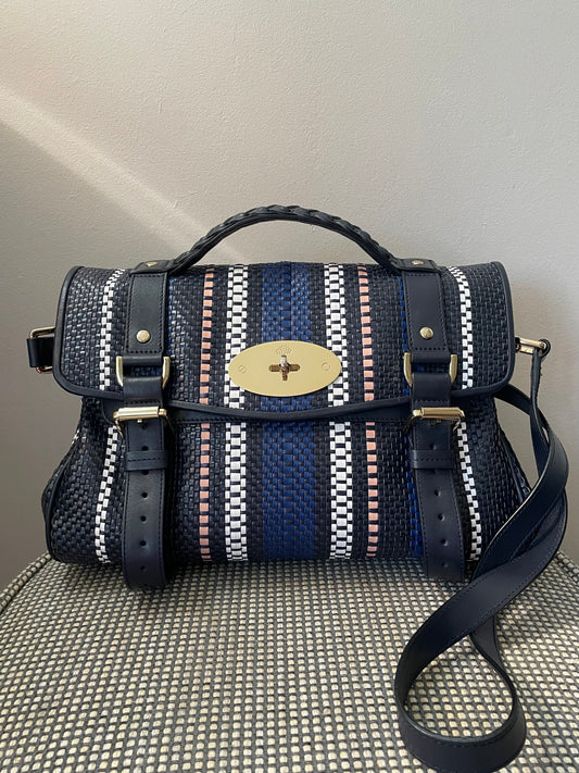 Preloved Mulberry Alexa Satchel Bag, Regular