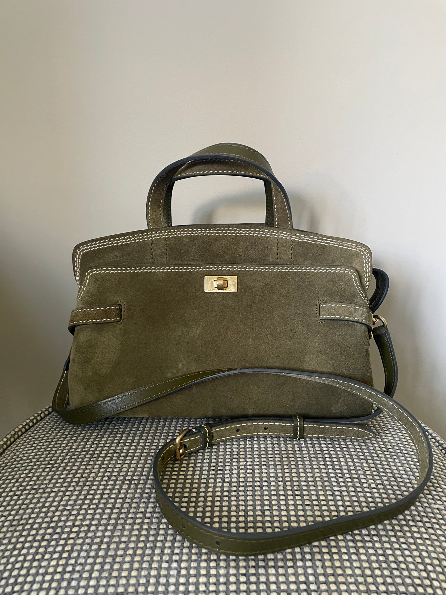 Preloved Anya Hindmarch Wilson Tote Bag, Small