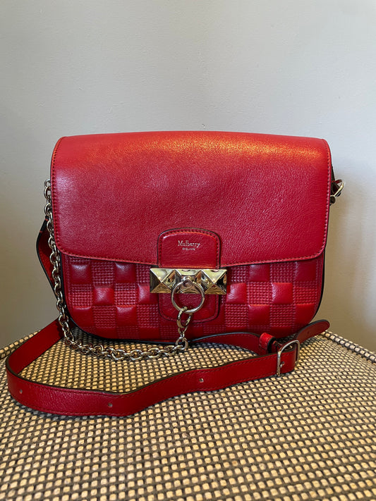 Preloved Mulberry Keeley Satchel Shoulder Bag