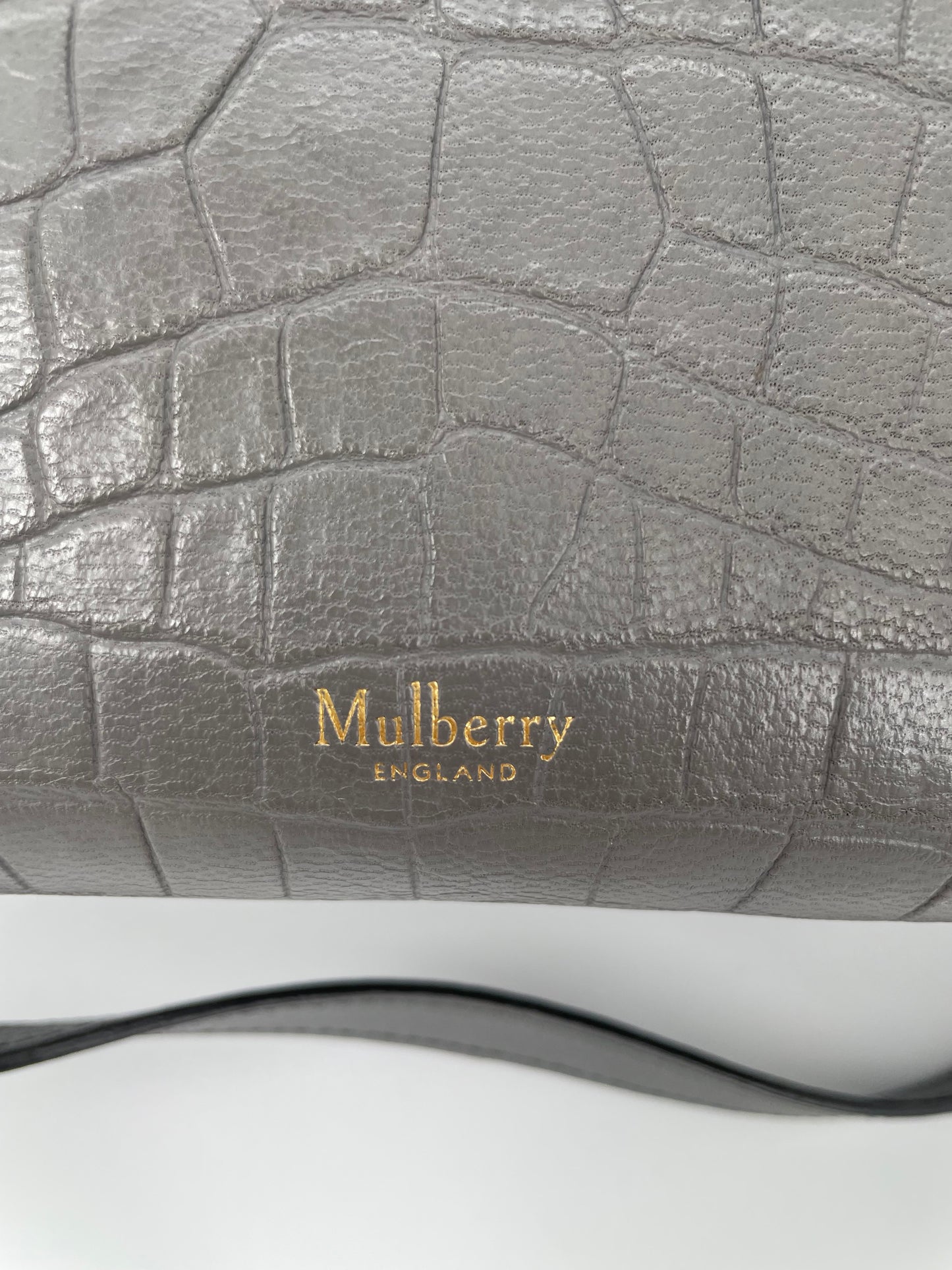 Preloved Mulberry Iris Top Handle Bag, Large