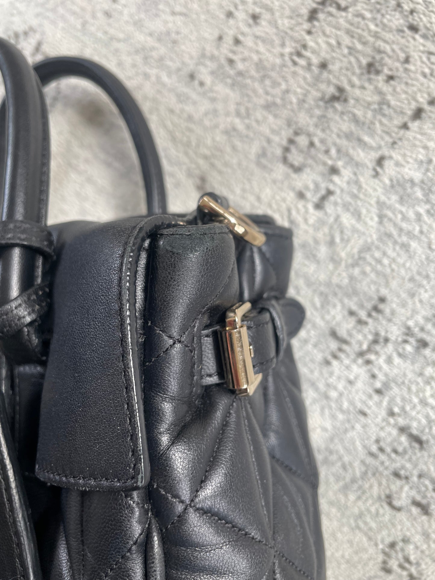 Preloved Mulberry Cara Delevingne Mini Backpack