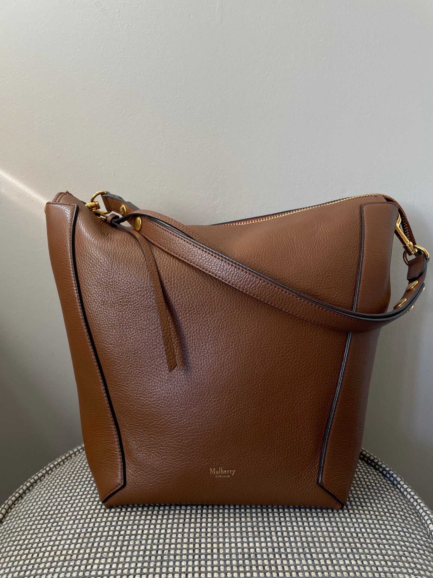 Preloved Mulberry Camden Bucket Shoulder Bag, Medium