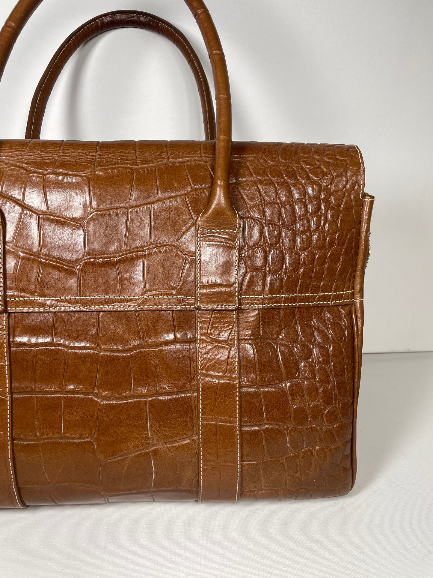 Preloved Mulberry Classic Bayswater Tote Bag, Large