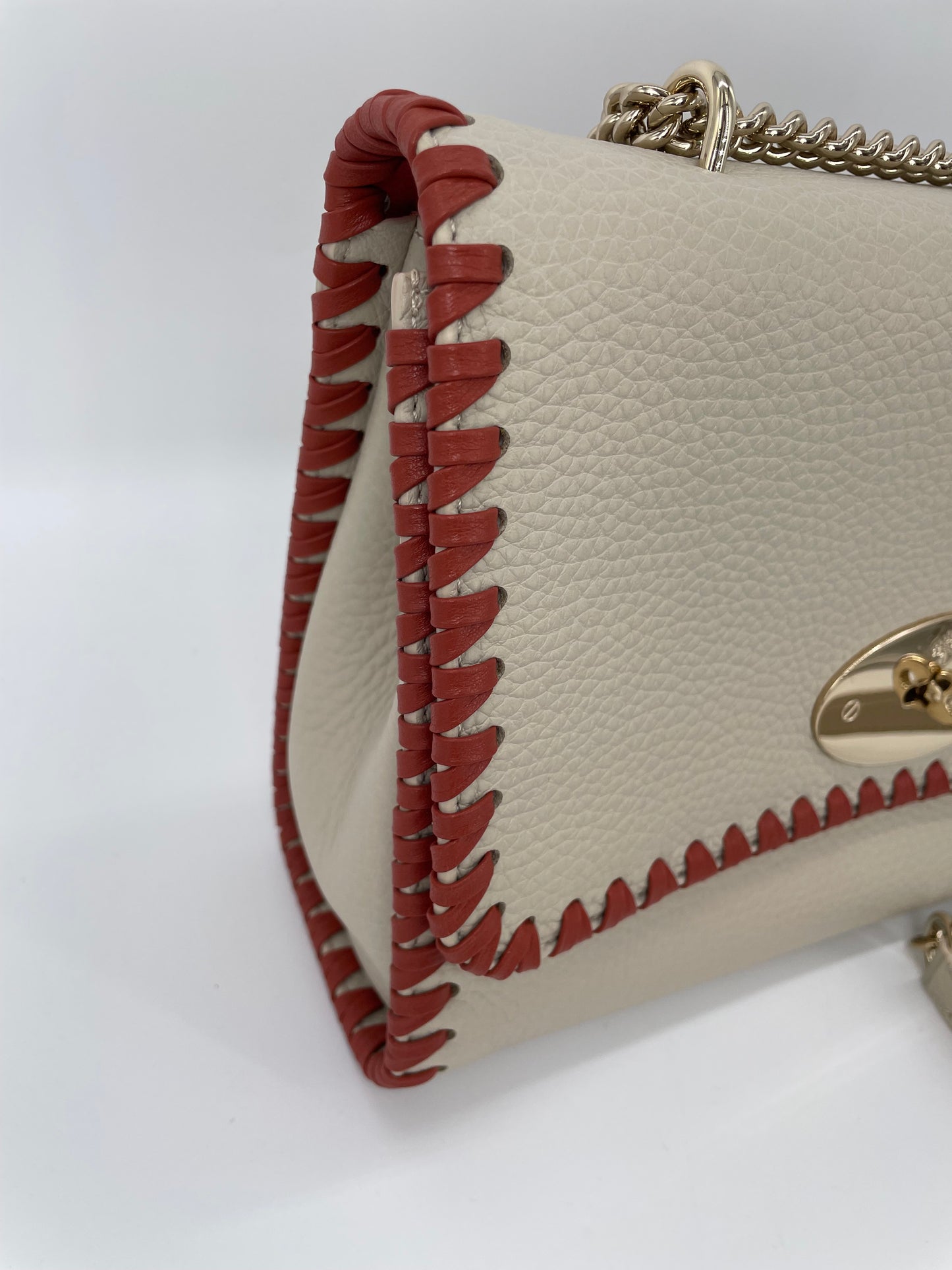 Preloved Mulberry Lily Shoulder Bag, Medium
