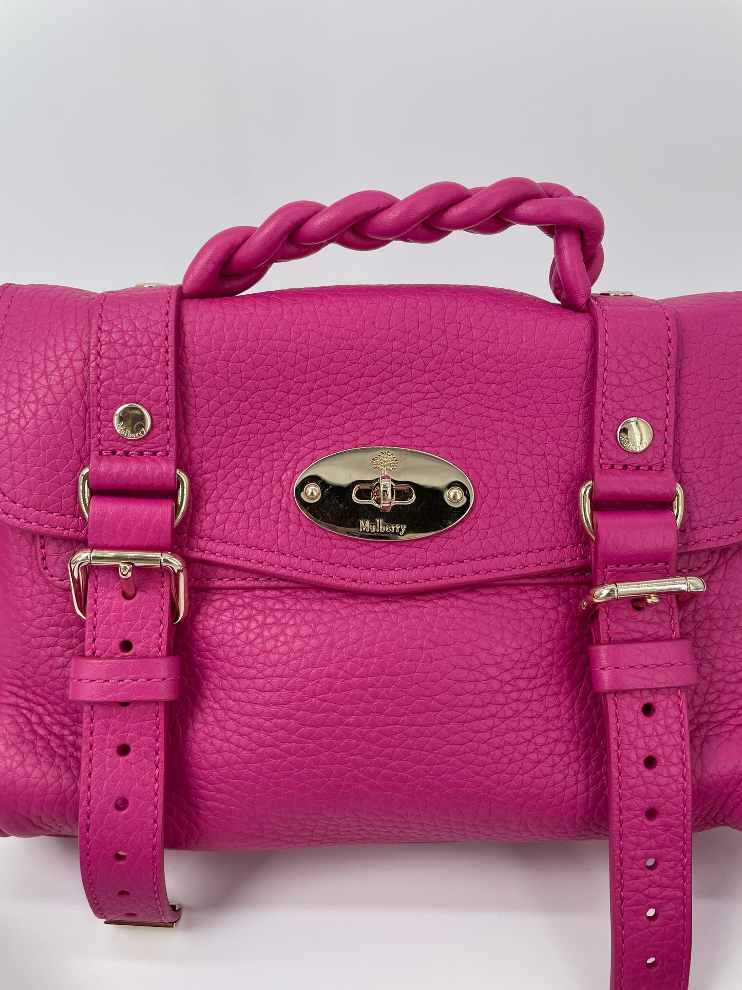 Preloved Mulberry Alexa Satchel Bag, Mini