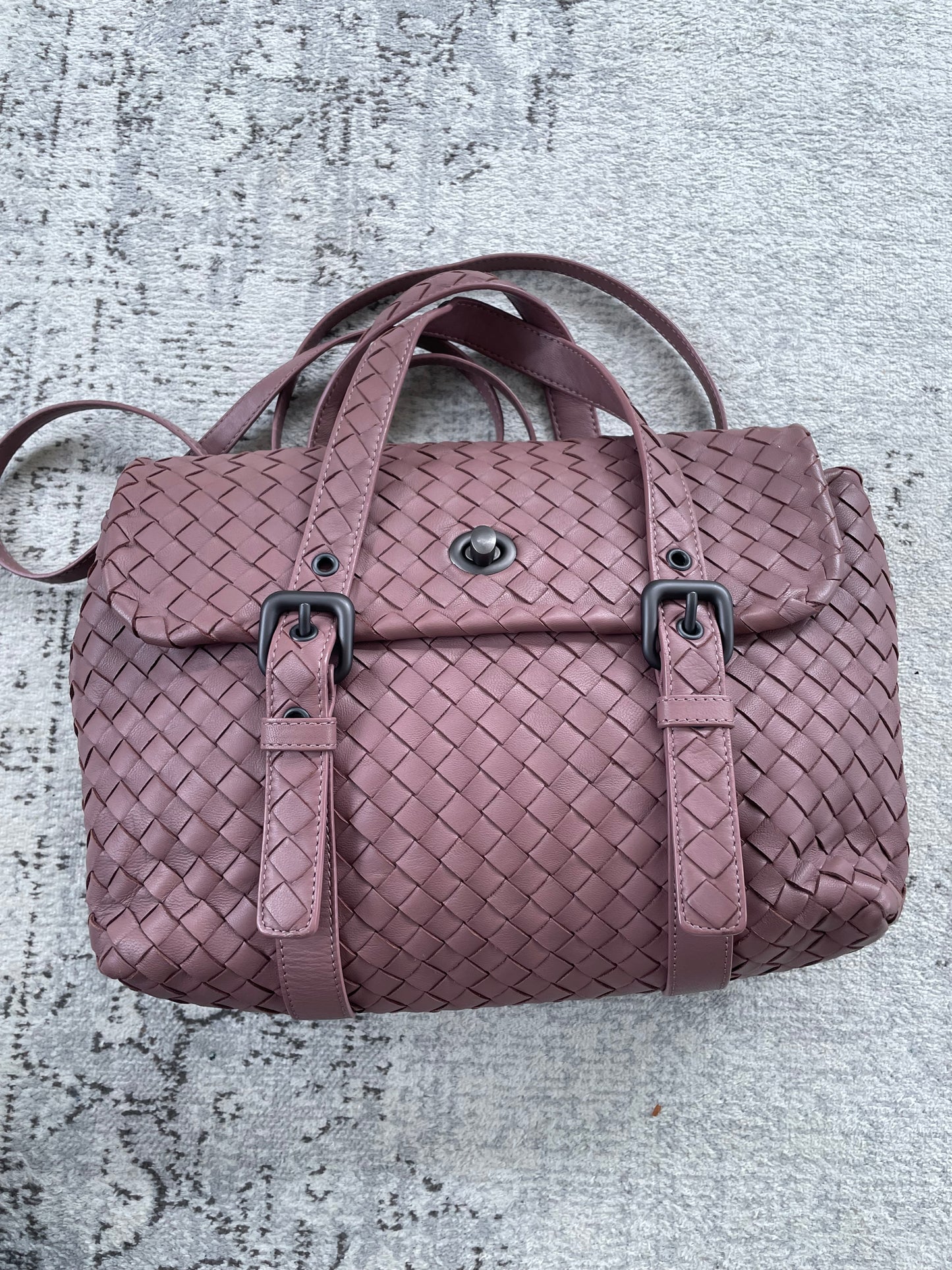 Preloved Bottega Veneta Two Way Satchel Bag