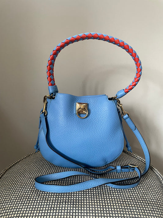 Preloved Mulberry Iris Hobo Bag, Mini